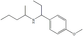 [1-(4-methoxyphenyl)propyl](pentan-2-yl)amine Struktur