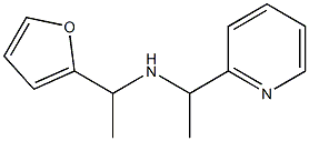 [1-(furan-2-yl)ethyl][1-(pyridin-2-yl)ethyl]amine Struktur