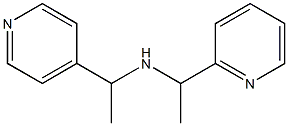 [1-(pyridin-2-yl)ethyl][1-(pyridin-4-yl)ethyl]amine Struktur