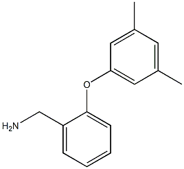 [2-(3,5-dimethylphenoxy)phenyl]methanamine Struktur