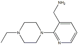 [2-(4-ethylpiperazin-1-yl)pyridin-3-yl]methylamine Struktur