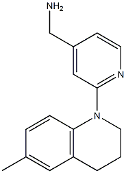 [2-(6-methyl-3,4-dihydroquinolin-1(2H)-yl)pyridin-4-yl]methylamine Struktur