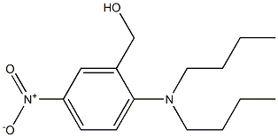 [2-(dibutylamino)-5-nitrophenyl]methanol Struktur