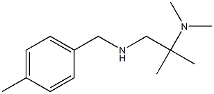 [2-(dimethylamino)-2-methylpropyl][(4-methylphenyl)methyl]amine Struktur