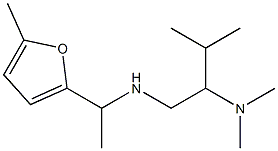 [2-(dimethylamino)-3-methylbutyl][1-(5-methylfuran-2-yl)ethyl]amine Struktur