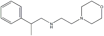 [2-(morpholin-4-yl)ethyl](2-phenylpropyl)amine Struktur