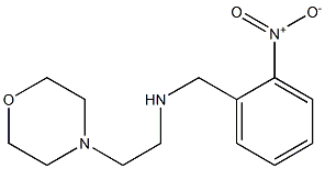 [2-(morpholin-4-yl)ethyl][(2-nitrophenyl)methyl]amine Struktur