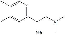 [2-amino-2-(3,4-dimethylphenyl)ethyl]dimethylamine Struktur