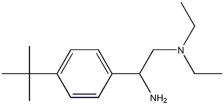 [2-amino-2-(4-tert-butylphenyl)ethyl]diethylamine Struktur