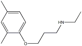 [3-(2,4-dimethylphenoxy)propyl](ethyl)amine Struktur