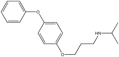 [3-(4-phenoxyphenoxy)propyl](propan-2-yl)amine Struktur