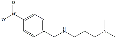 [3-(dimethylamino)propyl][(4-nitrophenyl)methyl]amine Struktur