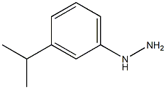 [3-(propan-2-yl)phenyl]hydrazine Struktur