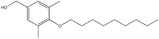 [3,5-dimethyl-4-(nonyloxy)phenyl]methanol Struktur