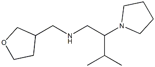 [3-methyl-2-(pyrrolidin-1-yl)butyl](oxolan-3-ylmethyl)amine Struktur