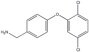 [4-(2,5-dichlorophenoxy)phenyl]methanamine Struktur