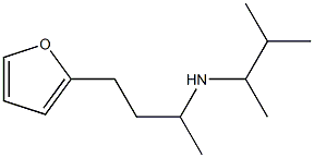 [4-(furan-2-yl)butan-2-yl](3-methylbutan-2-yl)amine Struktur