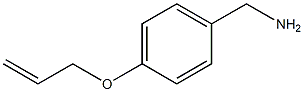 [4-(prop-2-en-1-yloxy)phenyl]methanamine Struktur