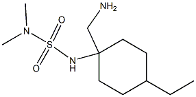 {1-[(dimethylsulfamoyl)amino]-4-ethylcyclohexyl}methanamine Struktur