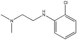 {2-[(2-chlorophenyl)amino]ethyl}dimethylamine Struktur