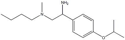 {2-amino-2-[4-(propan-2-yloxy)phenyl]ethyl}(butyl)methylamine Struktur