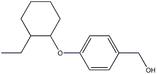 {4-[(2-ethylcyclohexyl)oxy]phenyl}methanol Struktur