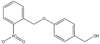 {4-[(2-nitrophenyl)methoxy]phenyl}methanol Struktur