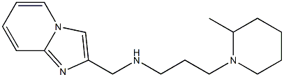 {imidazo[1,2-a]pyridin-2-ylmethyl}[3-(2-methylpiperidin-1-yl)propyl]amine Struktur