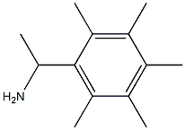 1-(2,3,4,5,6-pentamethylphenyl)ethan-1-amine Struktur