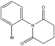 1-(2-bromophenyl)piperidine-2,6-dione Struktur