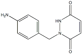 1-(4-aminobenzyl)-1,2-dihydropyridazine-3,6-dione Struktur