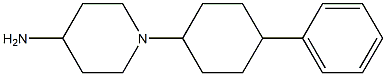 1-(4-phenylcyclohexyl)piperidin-4-amine Struktur