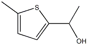 1-(5-methylthiophen-2-yl)ethan-1-ol Struktur