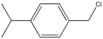 1-(chloromethyl)-4-(propan-2-yl)benzene Struktur