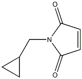 1-(cyclopropylmethyl)-2,5-dihydro-1H-pyrrole-2,5-dione Struktur