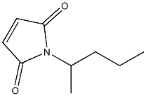 1-(pentan-2-yl)-2,5-dihydro-1H-pyrrole-2,5-dione Struktur