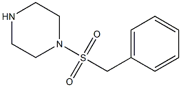 1-(phenylmethane)sulfonylpiperazine Struktur