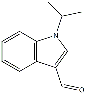 1-(propan-2-yl)-1H-indole-3-carbaldehyde Struktur