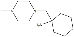 1-[(4-methylpiperazin-1-yl)methyl]cyclohexan-1-amine Struktur