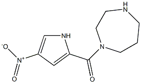 1-[(4-nitro-1H-pyrrol-2-yl)carbonyl]-1,4-diazepane Struktur