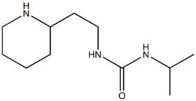 1-[2-(piperidin-2-yl)ethyl]-3-propan-2-ylurea Struktur