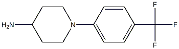 1-[4-(trifluoromethyl)phenyl]piperidin-4-amine Struktur