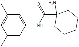 1-amino-N-(3,5-dimethylphenyl)cyclohexanecarboxamide Struktur