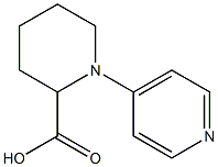 1-pyridin-4-ylpiperidine-2-carboxylic acid Struktur