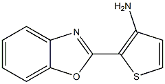 2-(1,3-benzoxazol-2-yl)thiophen-3-amine Struktur