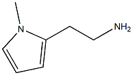 2-(1-methyl-1H-pyrrol-2-yl)ethan-1-amine Struktur