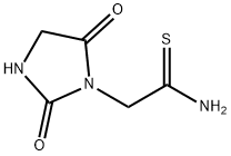 2-(2,5-dioxoimidazolidin-1-yl)ethanethioamide Struktur