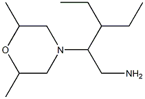 2-(2,6-dimethylmorpholin-4-yl)-3-ethylpentan-1-amine Structure