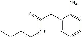 2-(2-aminophenyl)-N-butylacetamide Struktur