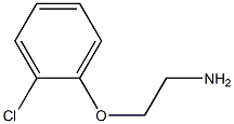 2-(2-chlorophenoxy)ethanamine Struktur